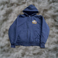 Vintage Camber Hoodie Full Zip Lined Thermal Mens Xl Navy Blue Usa Made In Usa Winter Fall S T-Shirts, Sweatshirt