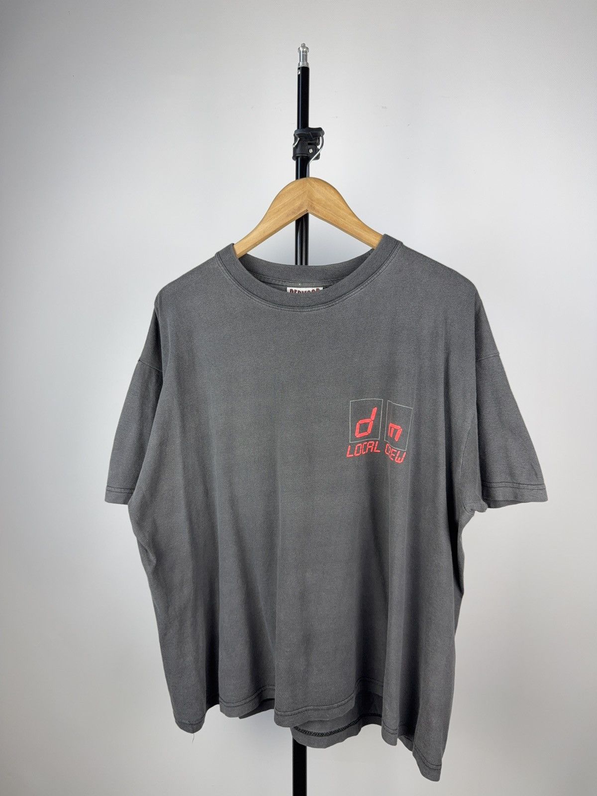 Vintage 1993 Depeche Mode Dm Local Crew Faded T Shirt Hoodie, Sweatshirt | FlexRushtees.com