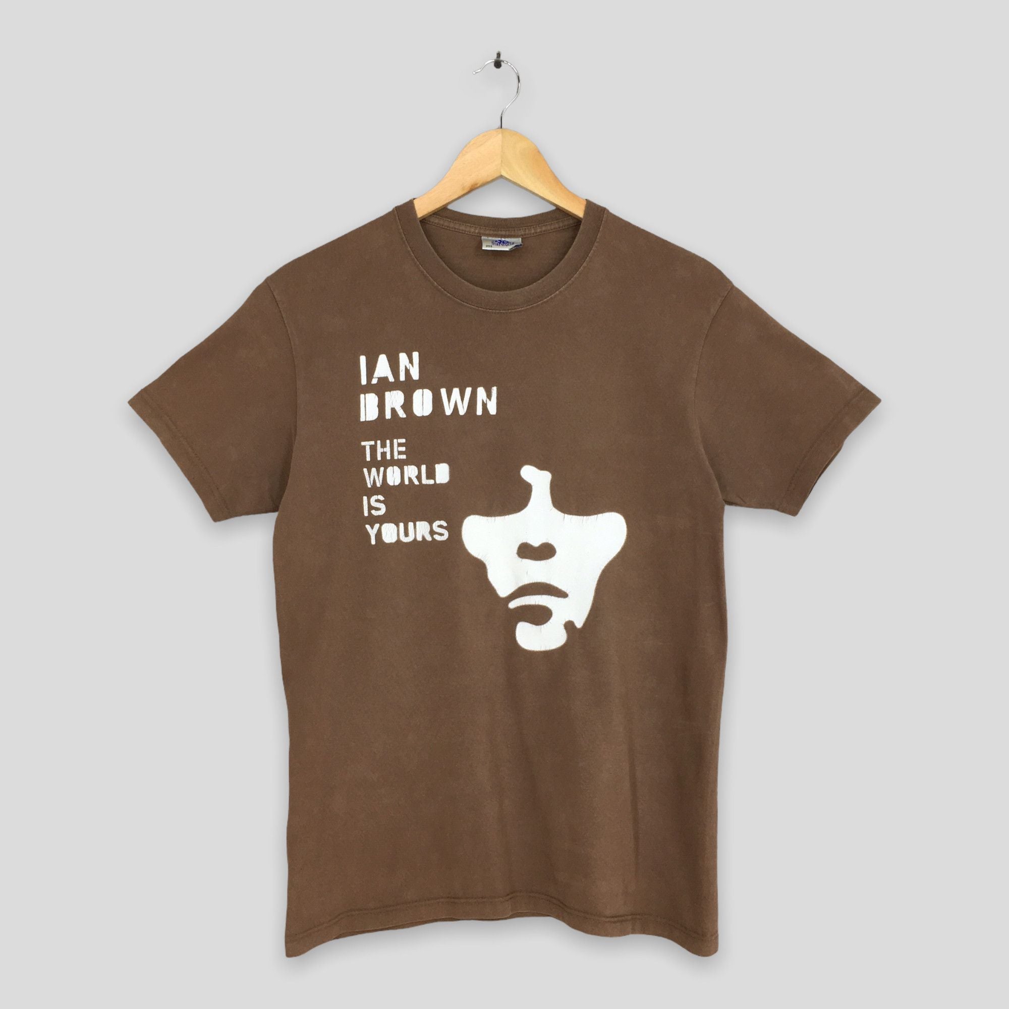 The World Is Yours Vintage Y2k Ian Brown The World Is Yours T Shirt Small Hoodie, Sweatshirt | FlexRushtees.com