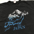 Vintage Map Japan Fuji Mountain Classic Tee Shirt