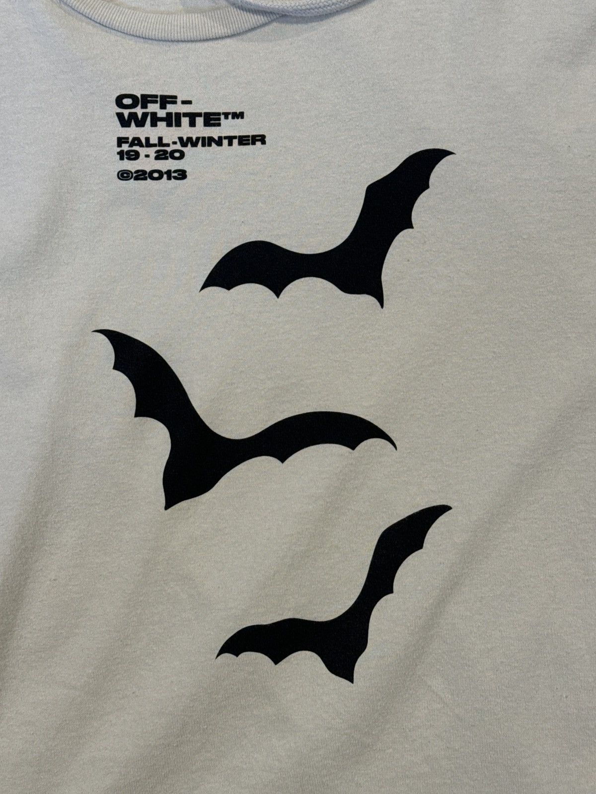 Virgil Abloh Off White Bats Tee Hoodie, Sweatshirt | FlexRushtees.com