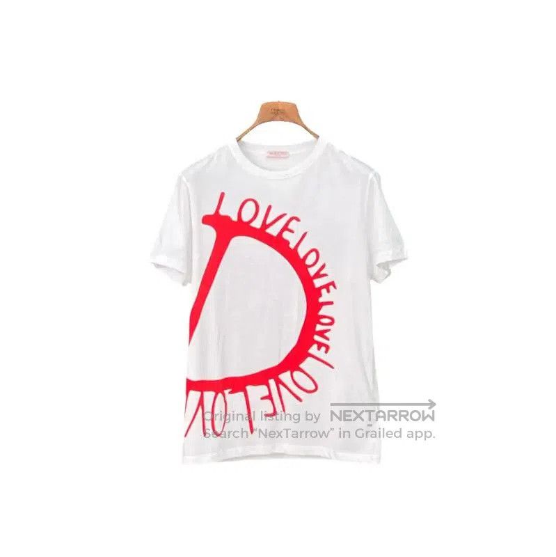 Valentino Summer White Cotton Graphic T Shirt Hoodie, Sweatshirt | FlexRushtees.com