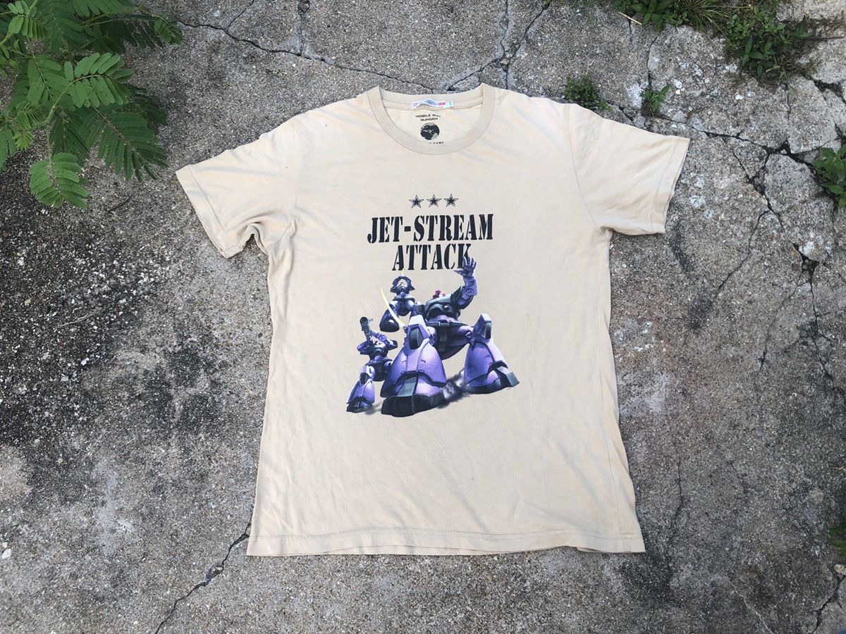 Vintage Vtg Anime T Shirt Gundam Jet Stream Attack M Dom Zaku Z Gok