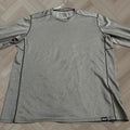 Patagonia Worn Wear Men S Shirt L Grey Midweight Capilene Baselayer Polartec Crew Neck Lon Hoodie, Sweatshirt