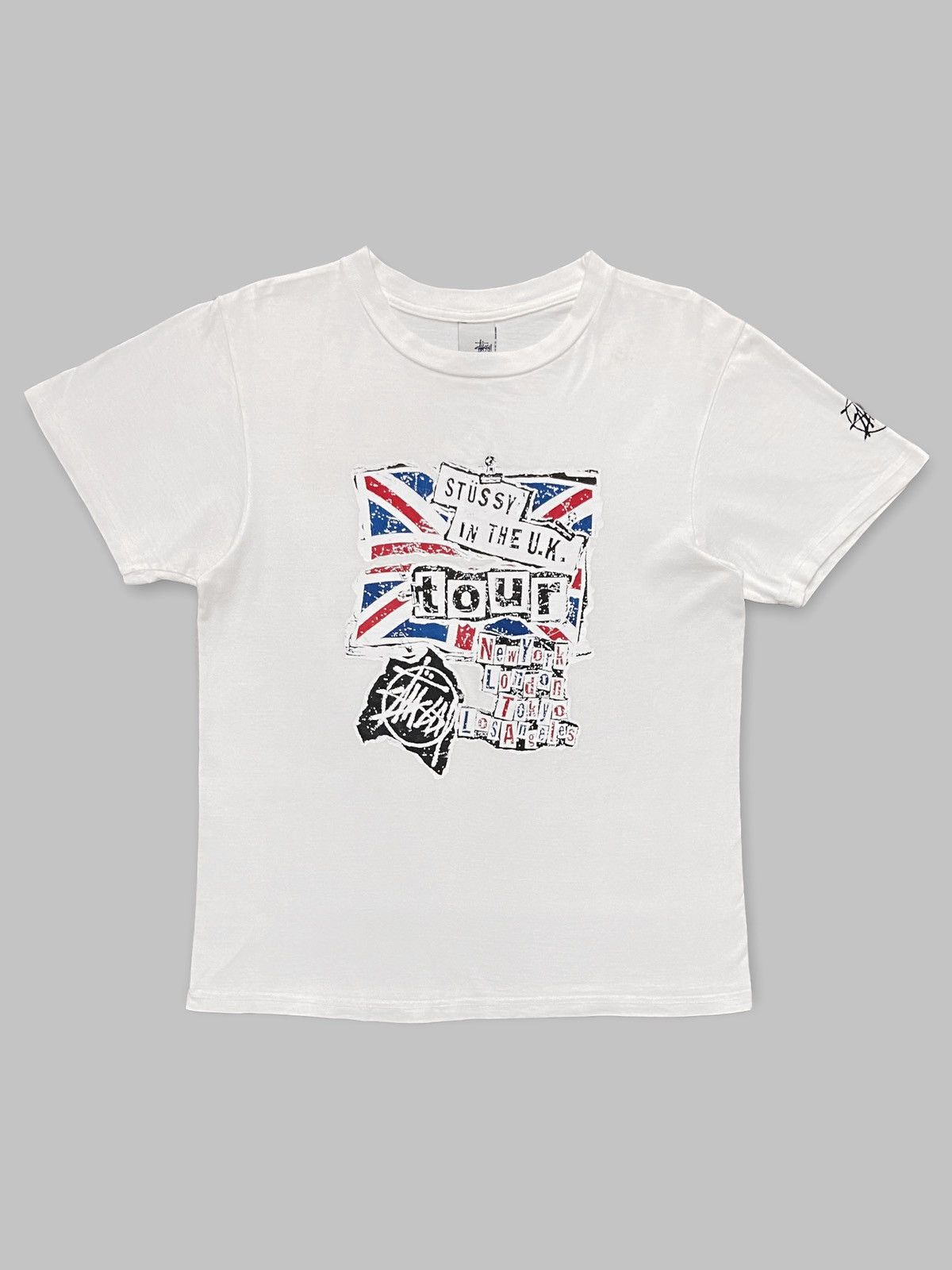 Stussy X Vintage Vintage 90 S Stussy Sex Pistol Tour Tshirt Rare Hoodie, Sweatshirt | FlexRushtees.com
