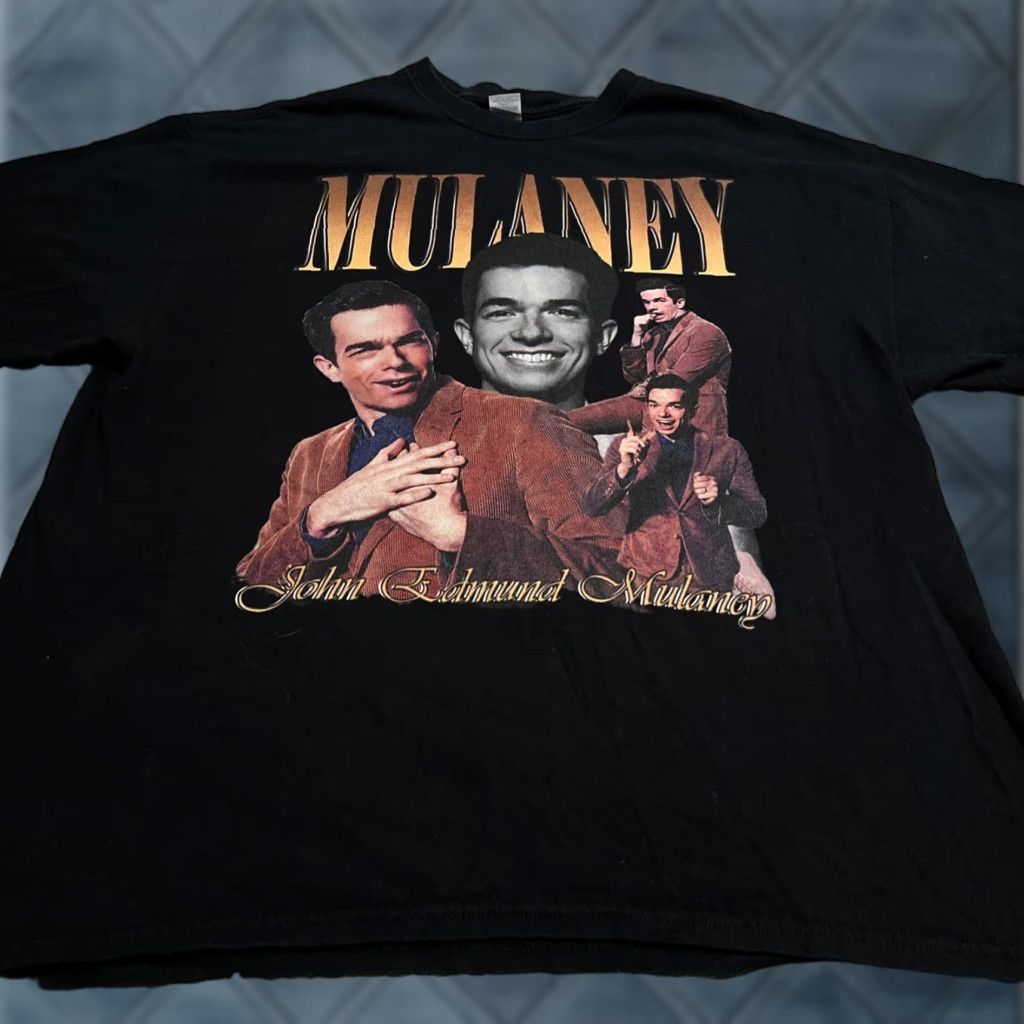 Gildan Mulaney John Edmund T Shirt Snl Black Xl Tee Comedy Comedian Men S Size Xl Gildan Pre Owned E Hoodie, Sweatshirt