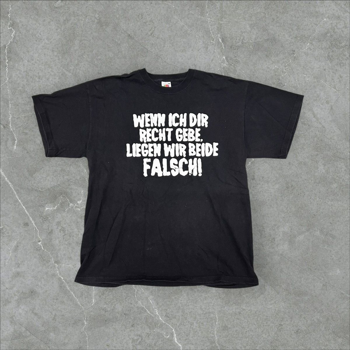 Basketcase Gallery Vintage German Slogan Tee Hoodie, Sweatshirt | FlexRushtees.com