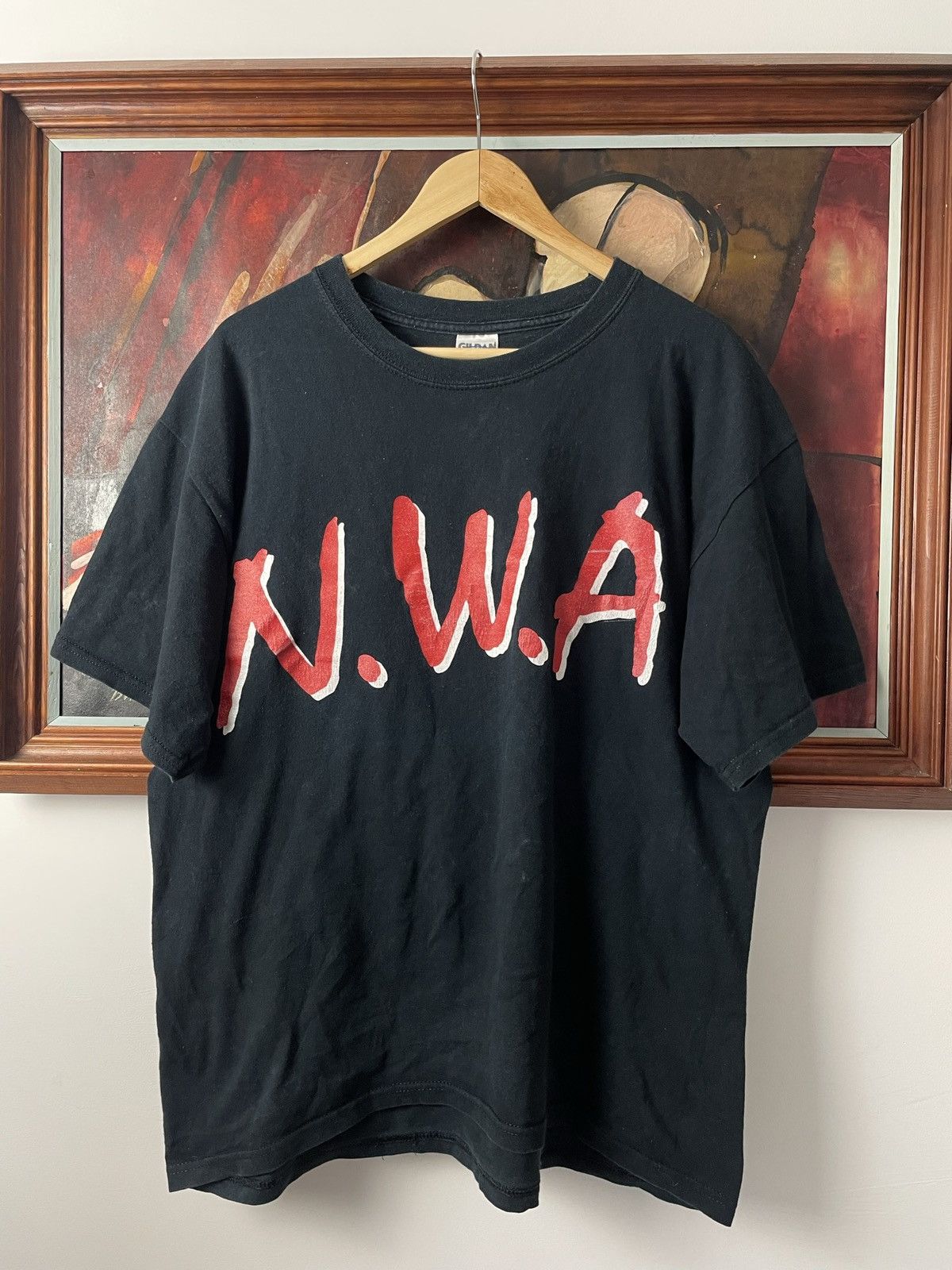 Rap Tees X Vintage Vintage N W A Fuck The Police Rap Band Tee Rare Streetwear Hoodie, Sweatshirt | FlexRushtees.com