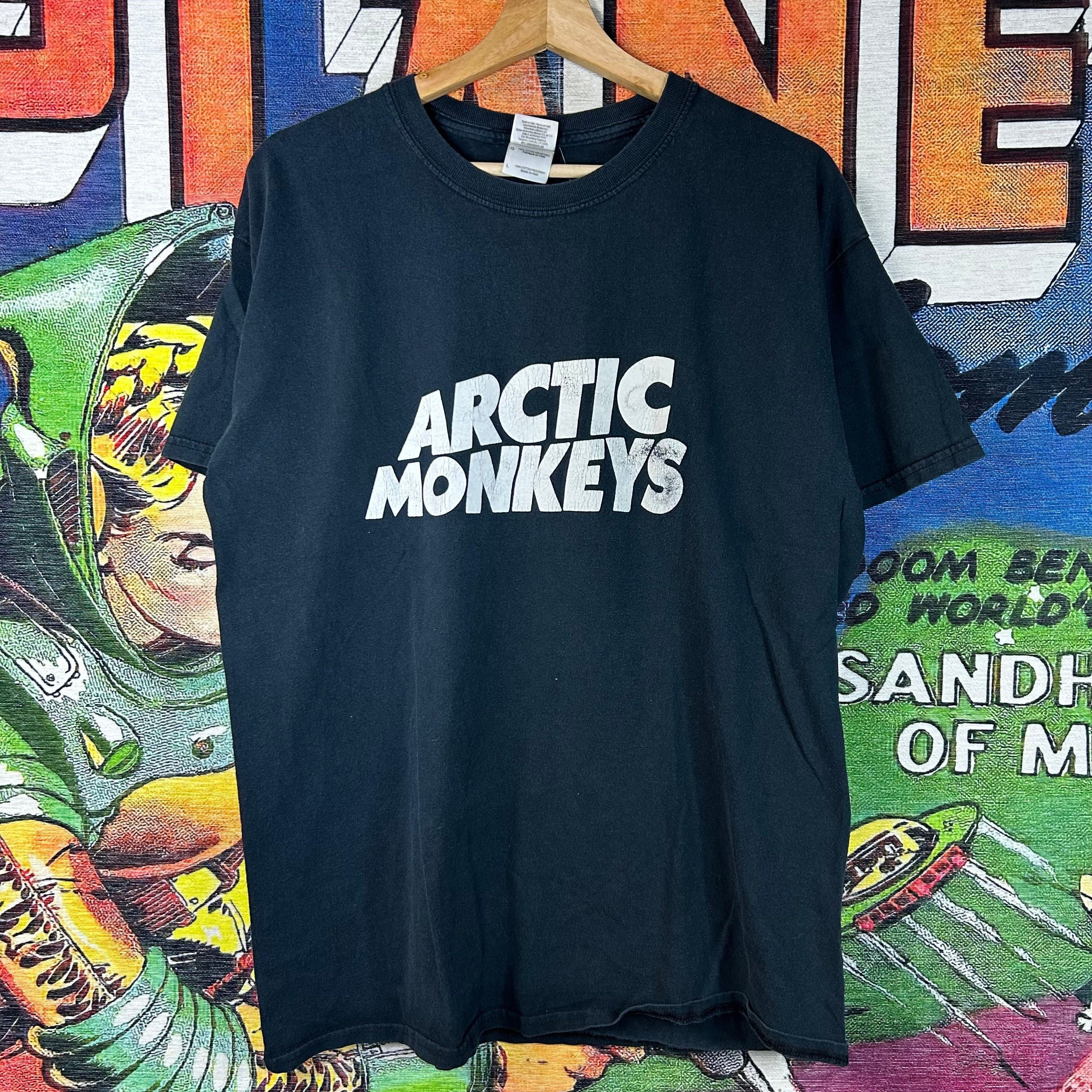 Band Tees Arctic Monkeys Band Tee Size Large Hoodie, Sweatshirt | FlexRushtees.com