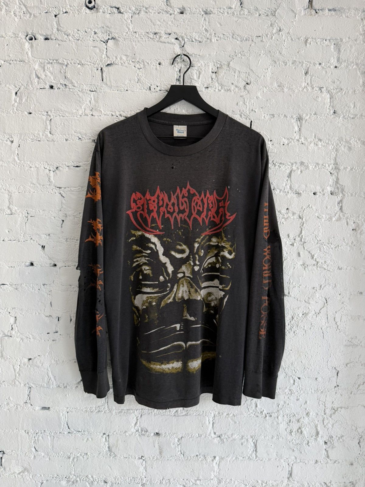 Vintage 1992 Sepultura Third World Posse Tour L S Tee Hoodie, Sweatshirt | FlexRushtees.com