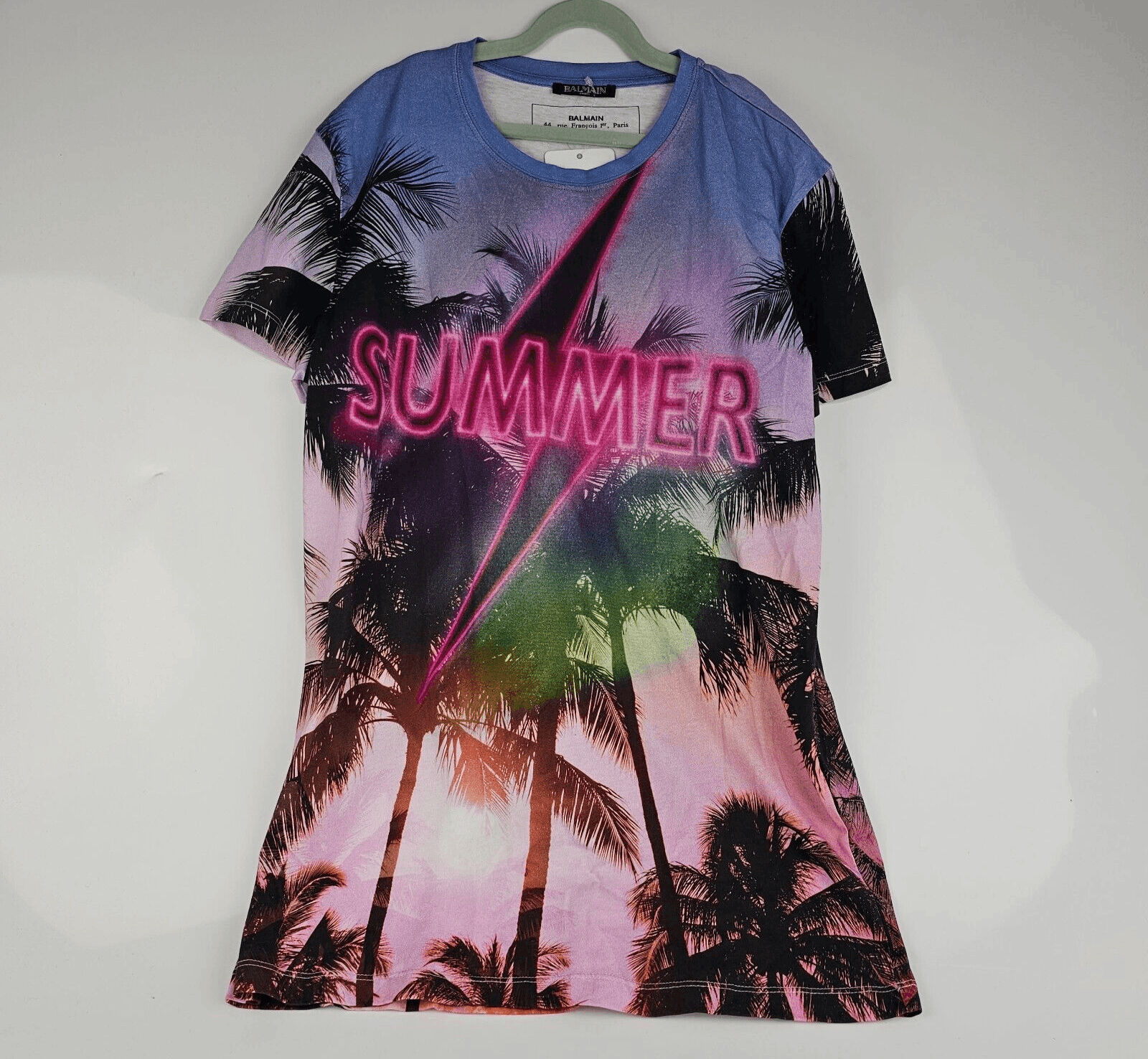 Balmain Summer T Shirt New Size Xs Hoodie, Sweatshirt | FlexRushtees.com