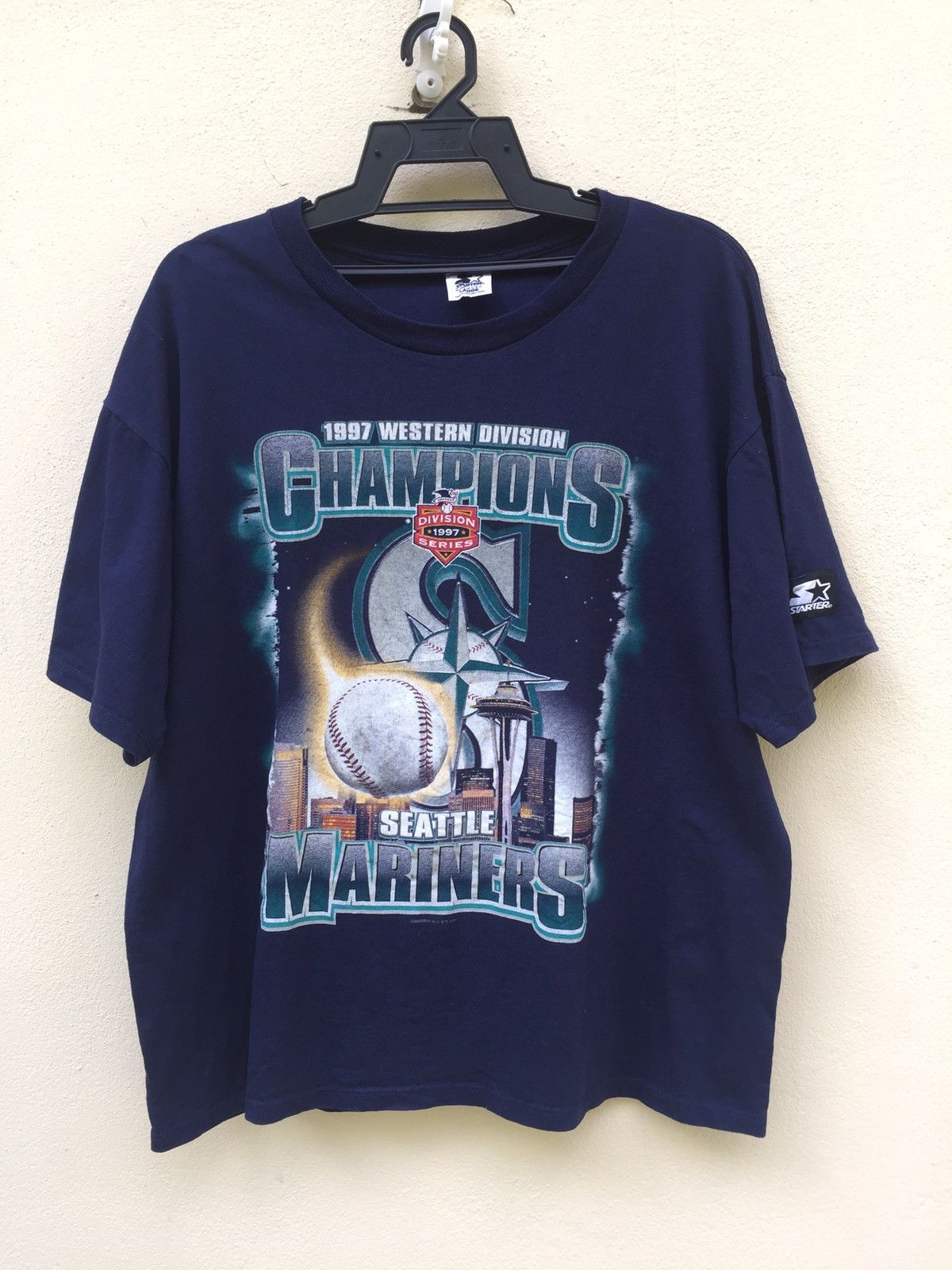 Starter X Vintage Vintage 1997 Champion Seattle Mariners Starter T Shirt