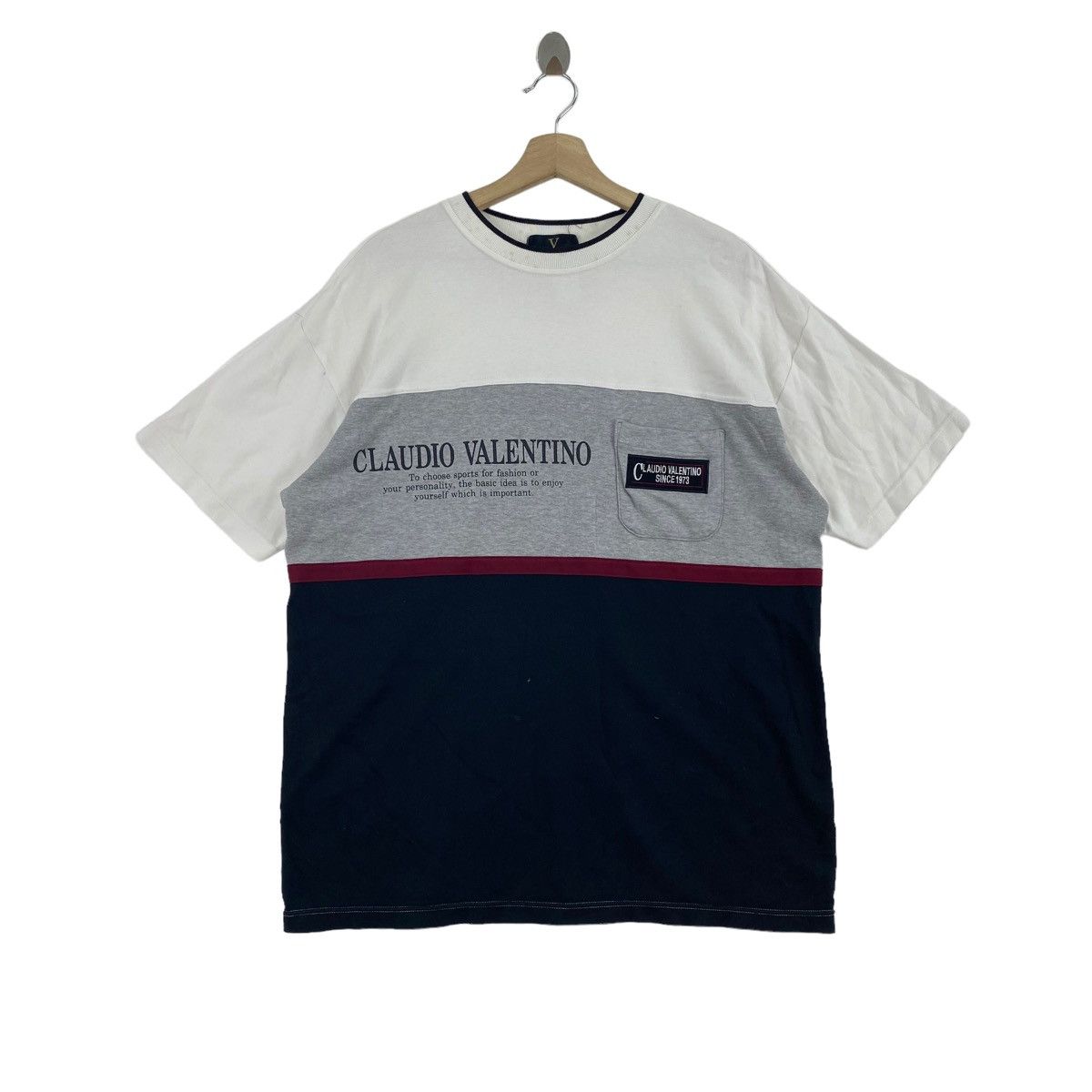 Vintage Designer Claudio Valentino Paris T Shirt Hoodie, Sweatshirt | FlexRushtees.com