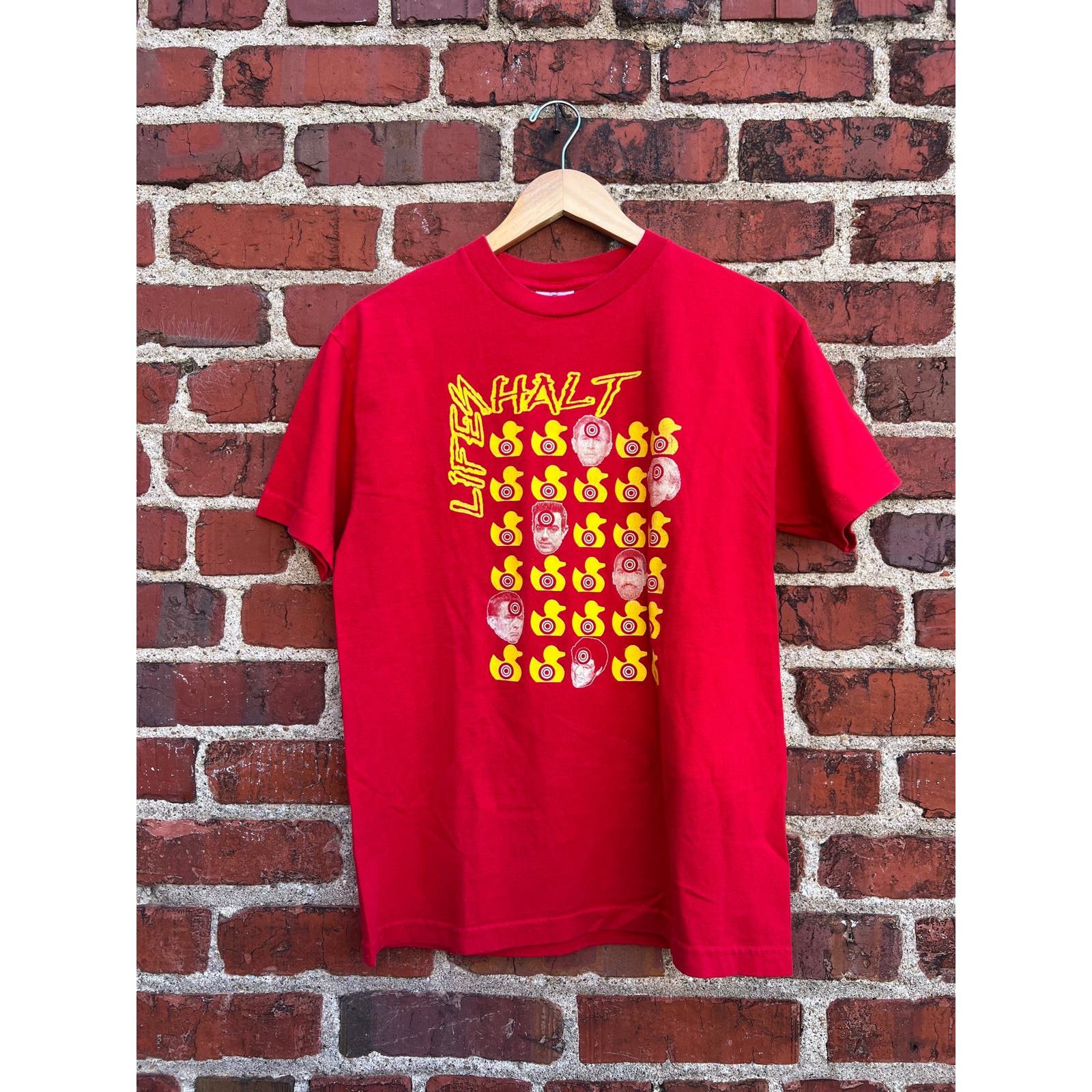 Other 2000 Lifes Halt La Hardcore Red Band Tee Size Medium