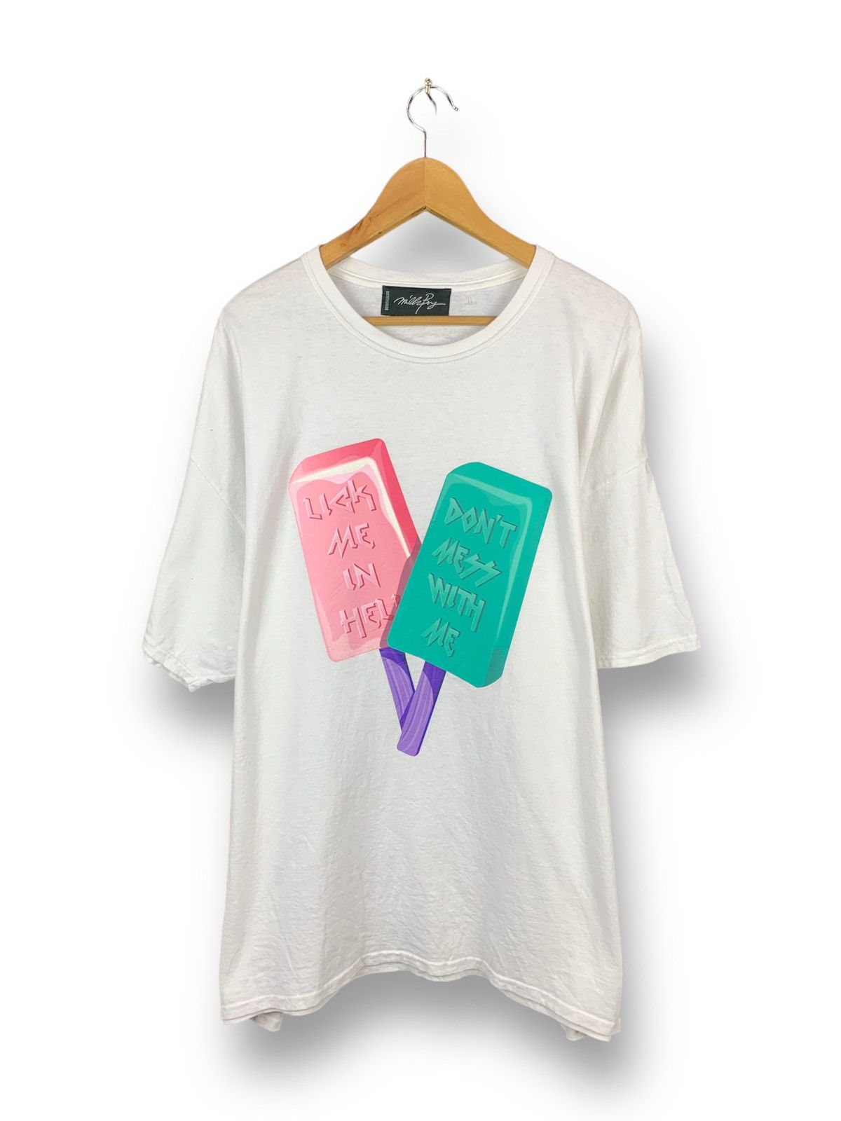 20471120 Rare Milkboy Ice Cream Japanese Brand Sample Tee Hoodie, Sweatshirt | FlexRushtees.com