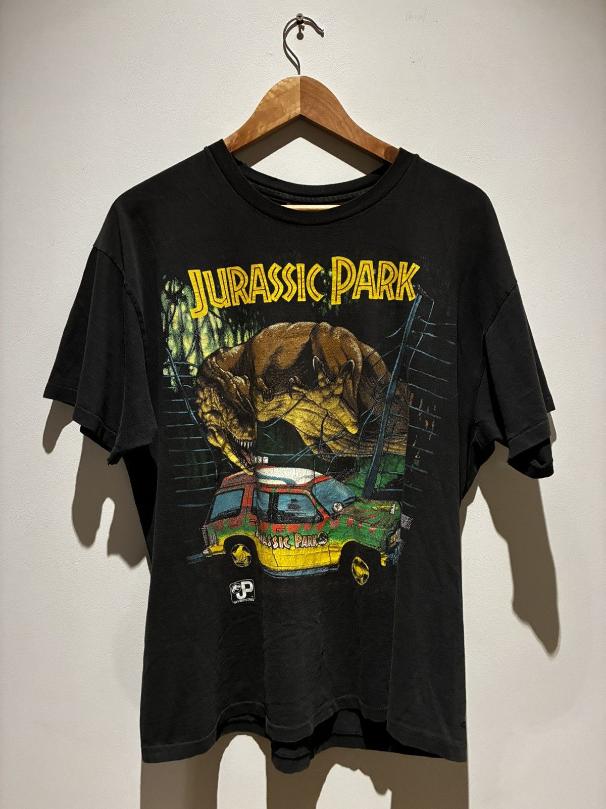 Vintage 90s Jurrasic Park Japan Tee Hoodie, Sweatshirt | FlexRushtees.com