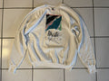 Vintage Fruit Of The Loom Sweatshirt Xl White Made In Usa