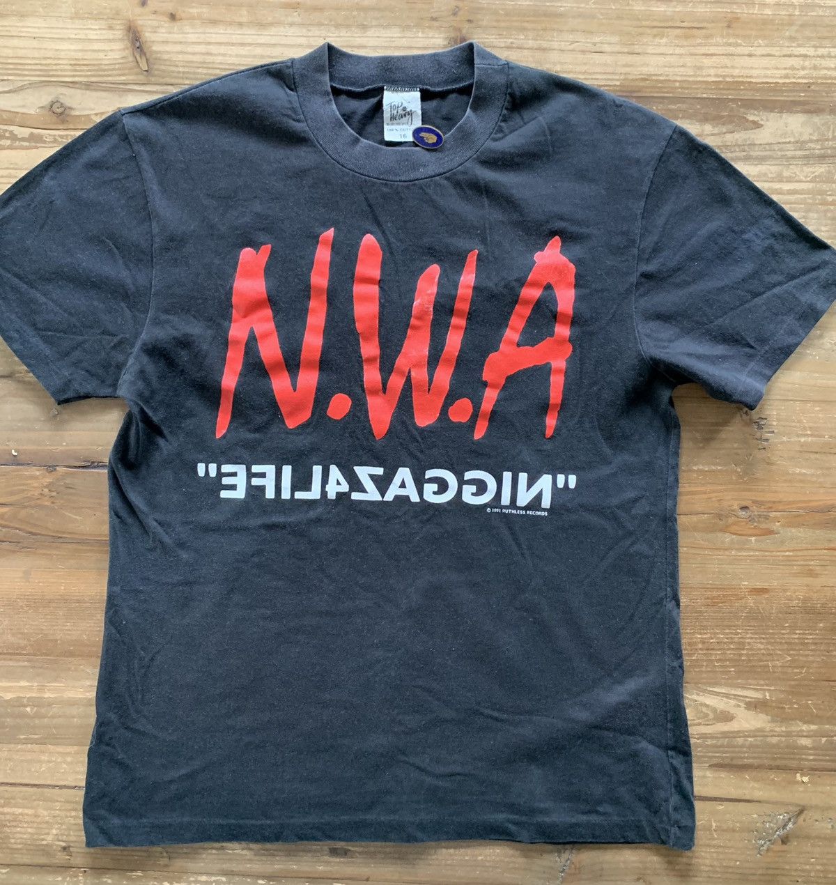 Vintage 1991 N W A Tshirt Hoodie, Sweatshirt | FlexRushtees.com