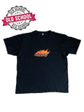 Vintage Stussy Tee Fire Logo Hoodie, Sweatshirt | FlexRushtees.com