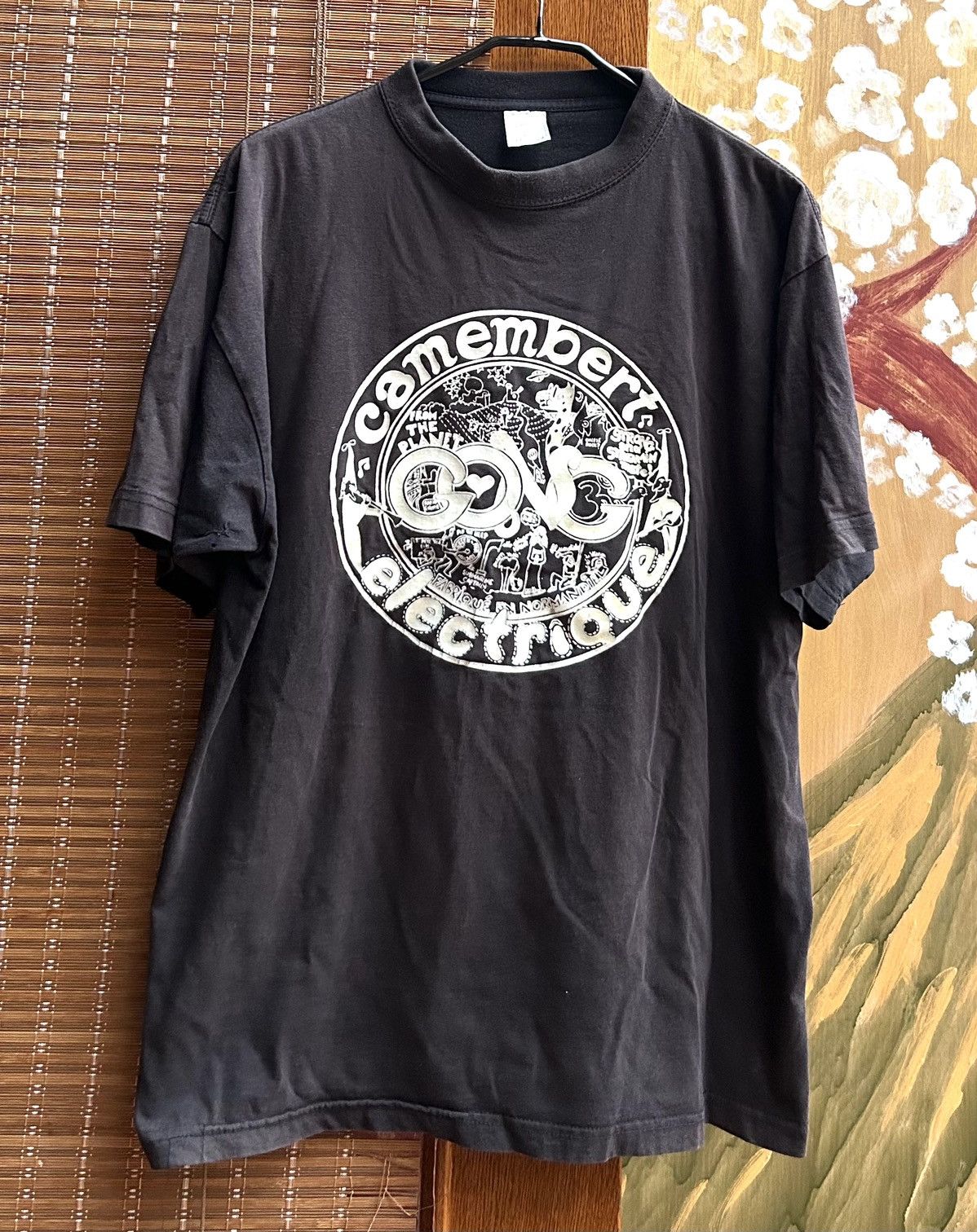 Vintage Gong Camembert Eclectique Prog Rock Psychedelic Tee