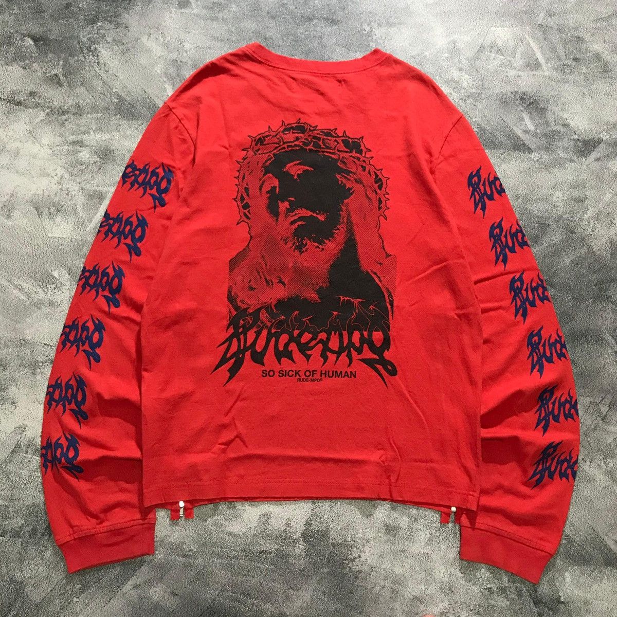If Six Was Nine X Le Grande Bleu L G B 2000s Jessus Tee Mpq By Kaizu Y2k Style