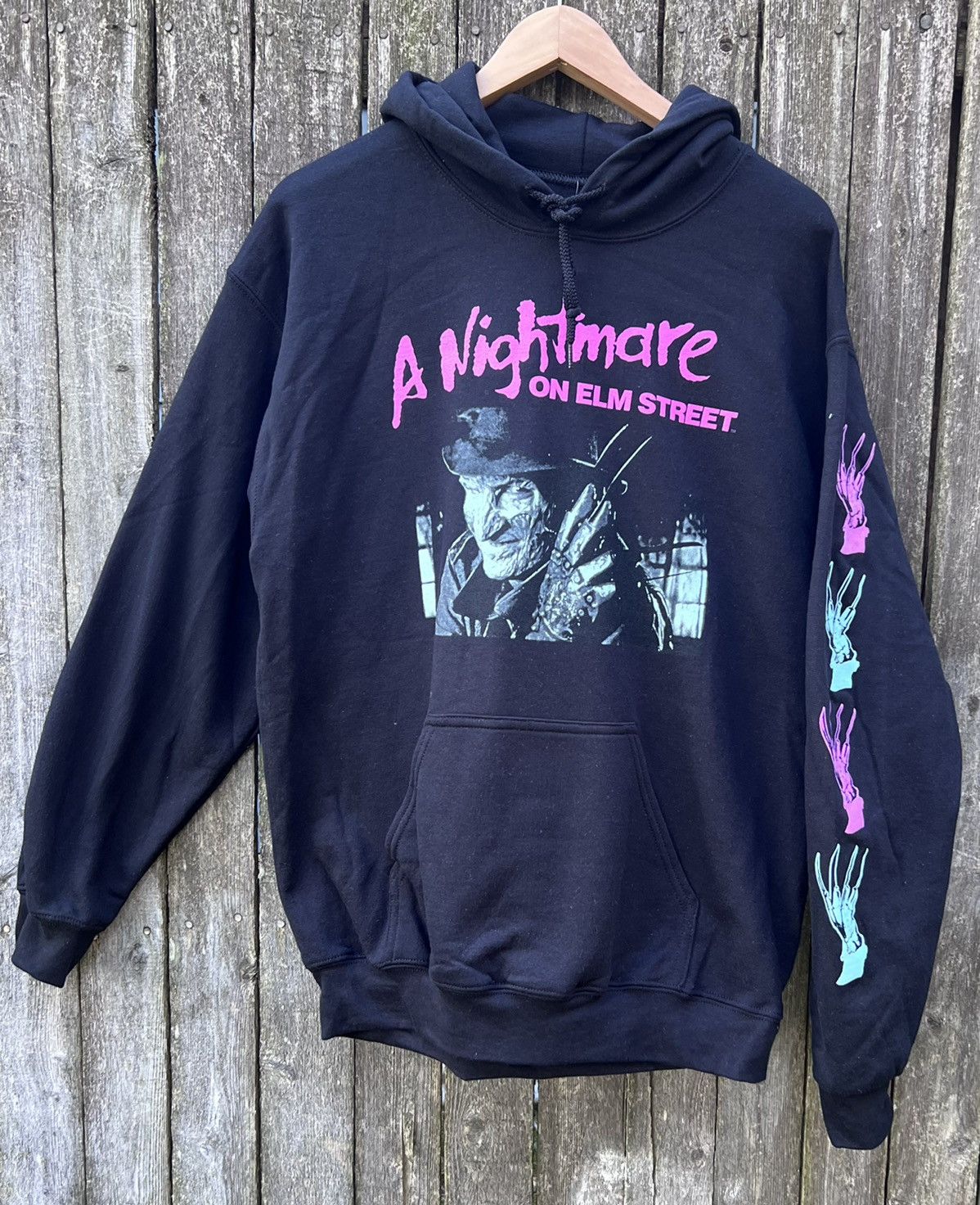 Other Freddy Krueger Nightmare On Elm Street Black Hoodie Medium
