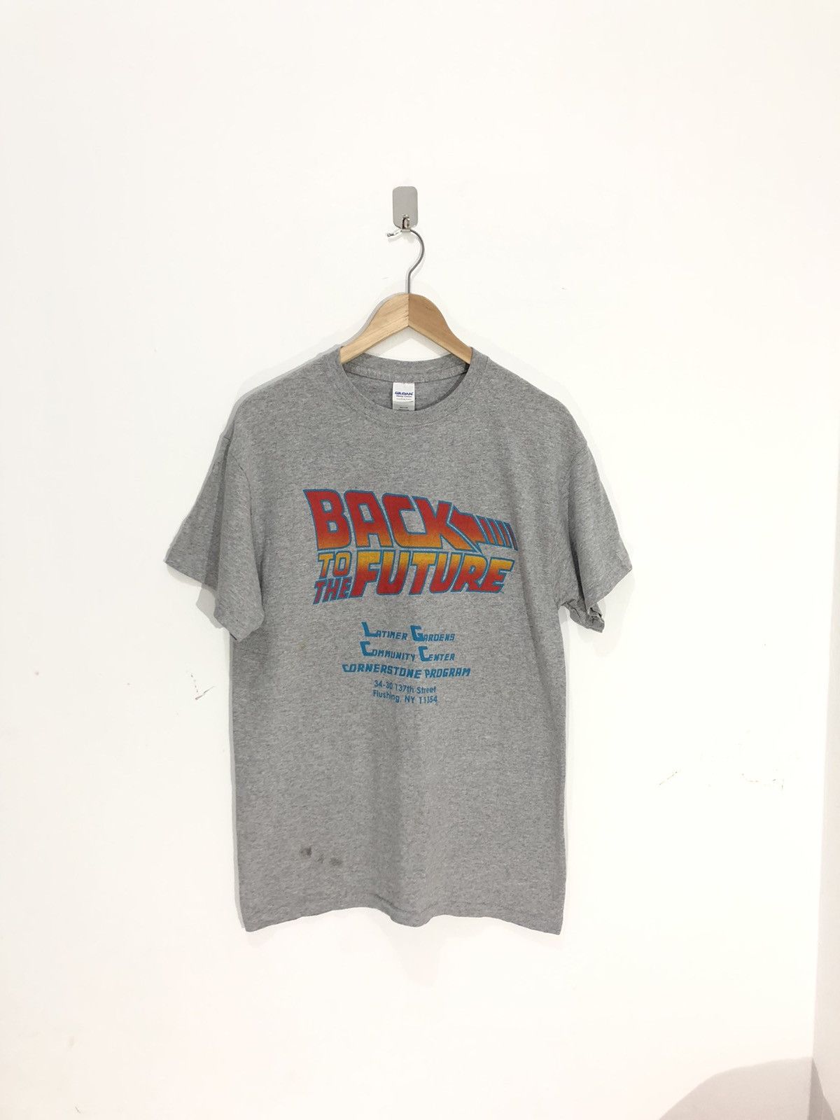 Vintage Movie Shirt The Famous Back To The Future Time Machine Tee