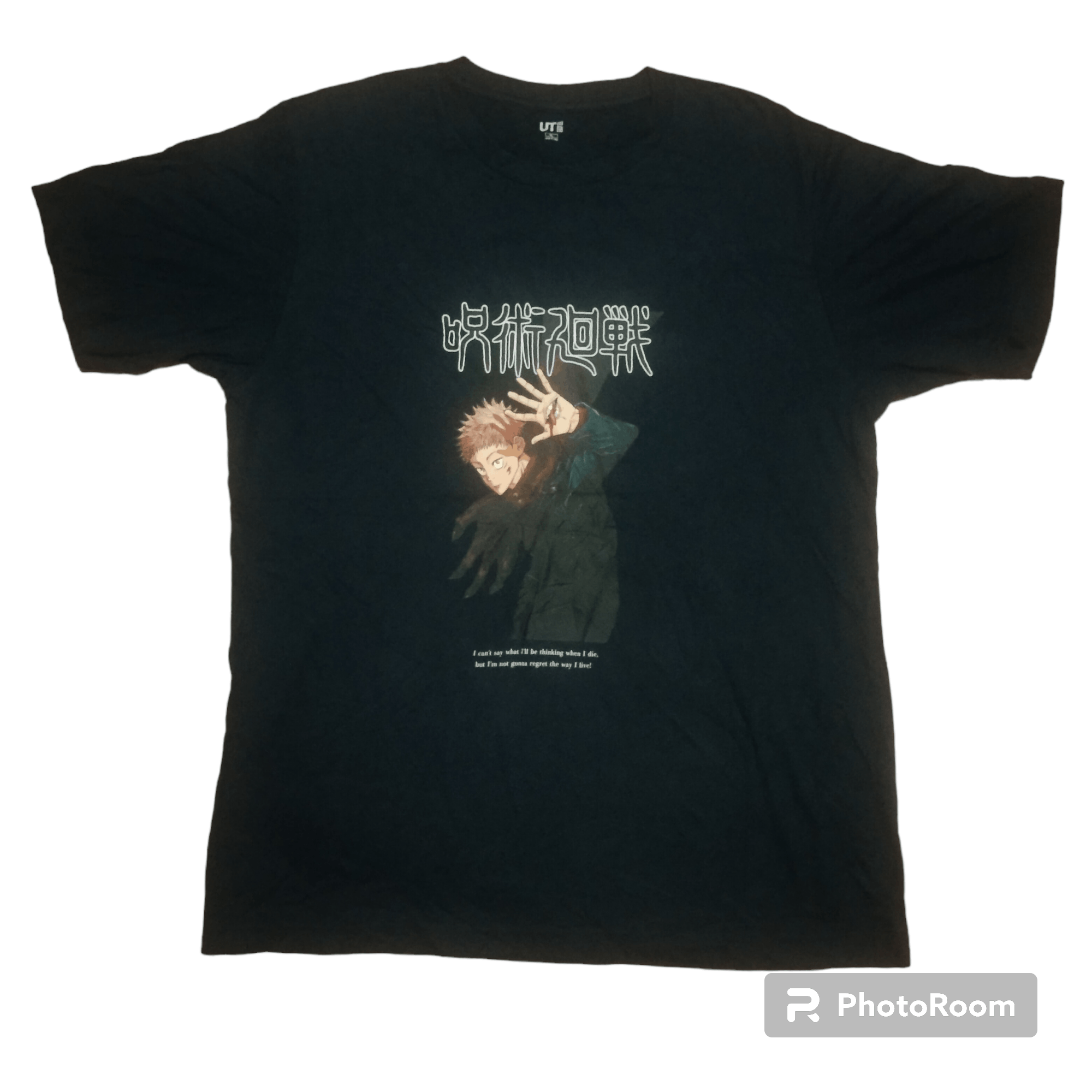 Anime Jujutsu Kaisen Itadori Yuji Uniqlo Tee