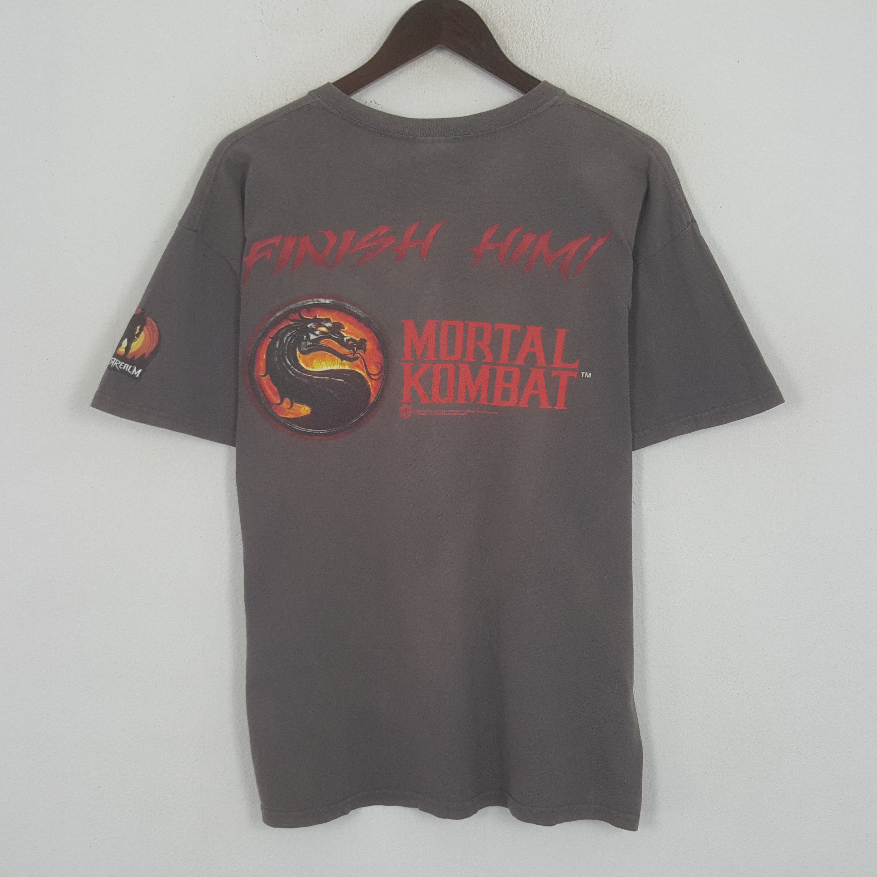 Vintage Mortal Kombat American Movie Tshirt
