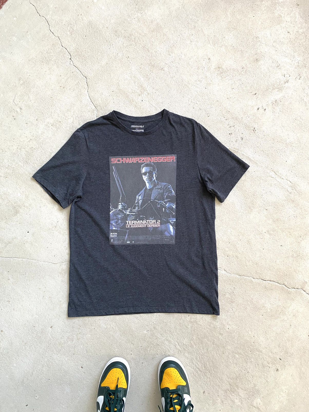 Band Tees Vintage Schwarzenegger Terminator 2 Movie Promo T Shirt