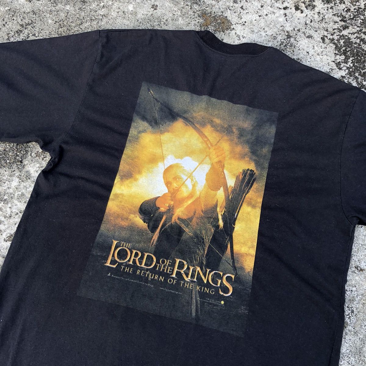 Band Tees Vintage Lord Of The Rings Movie Promo Rare T Shirt Hoodie, Sweatshirt | FlexRushtees.com