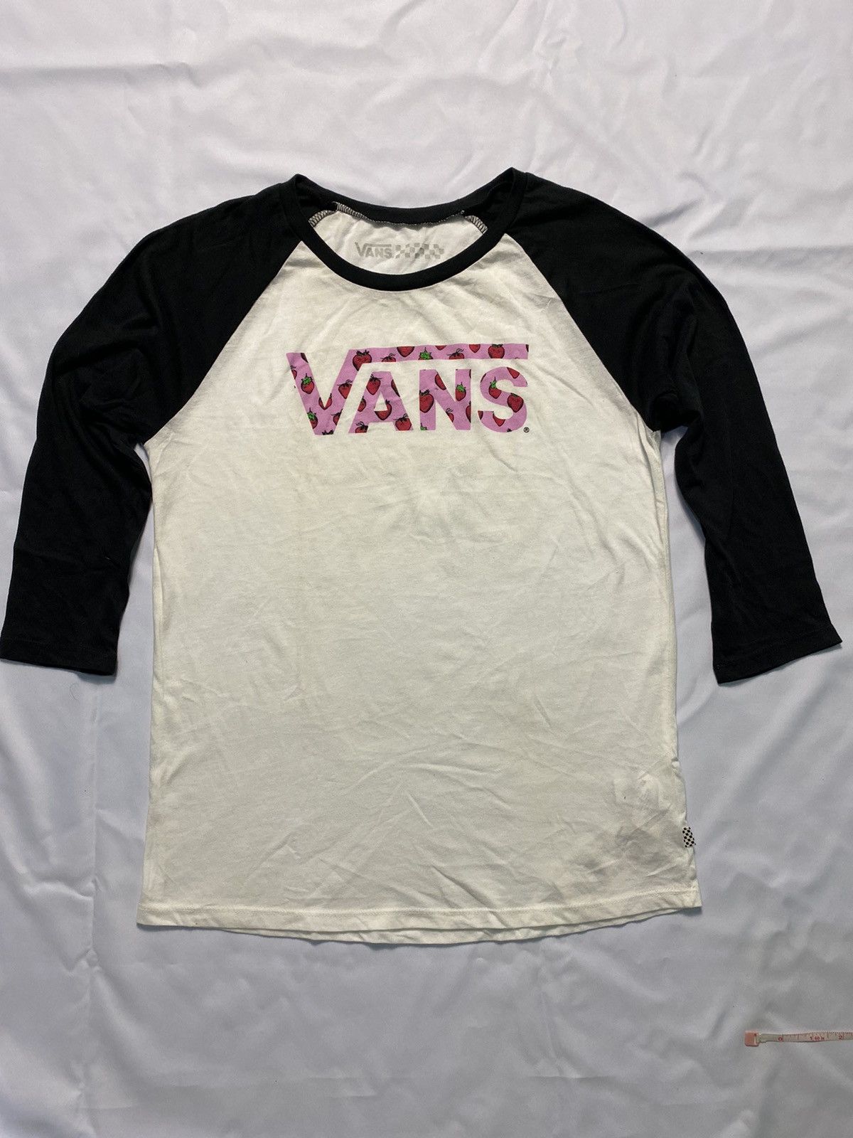 Vans Y2k Tshirt 3 Quater Q Tees Women M