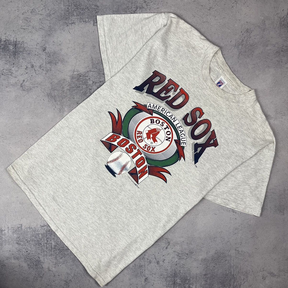 Vintage Boston Red Sox Mlb Big Logo Tee 1999 Hoodie, Sweatshirt | FlexRushtees.com