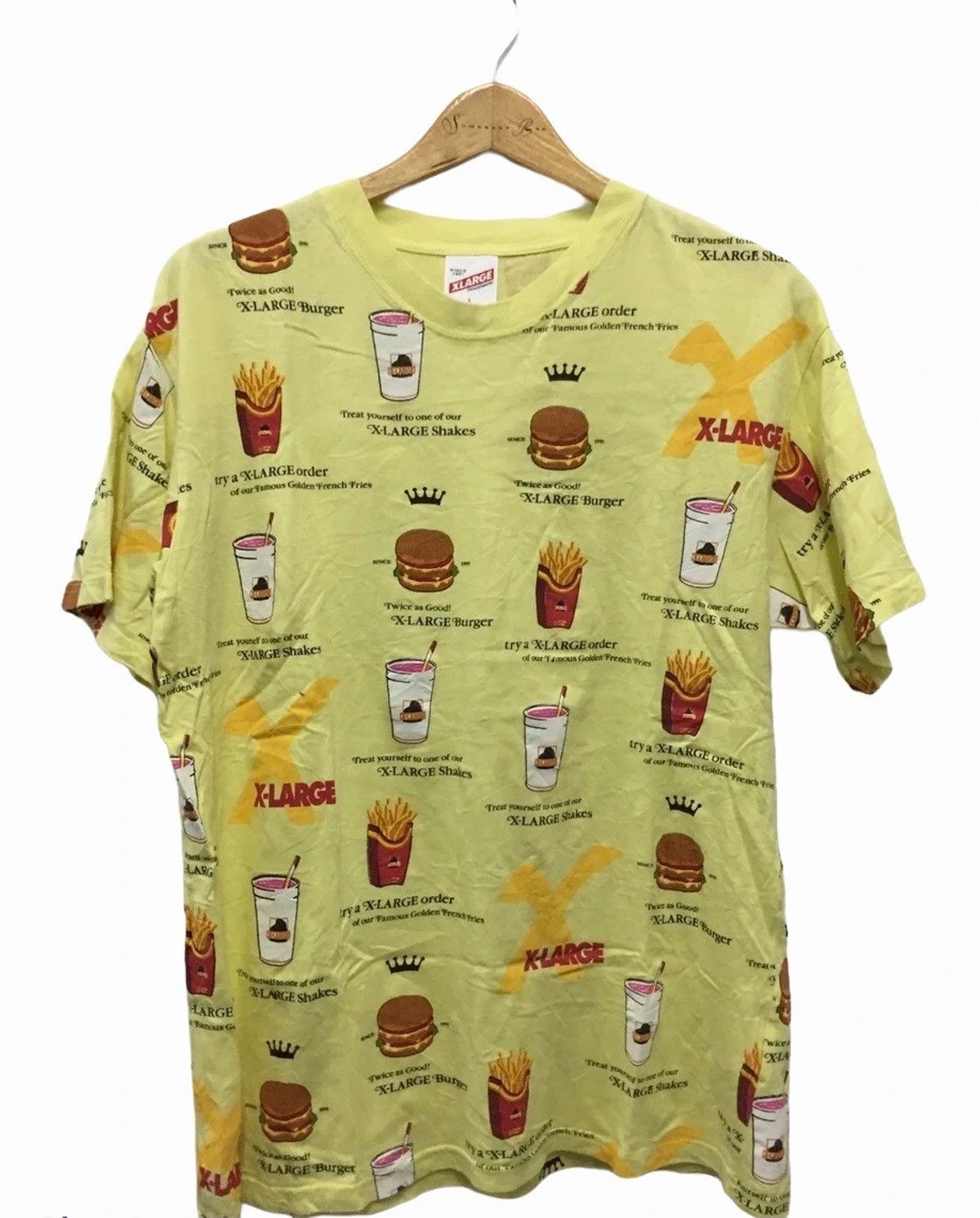 Xlarge X Large Fast Food Motive Mc Donald T Shirt Hoodie, Sweatshirt | FlexRushtees.com
