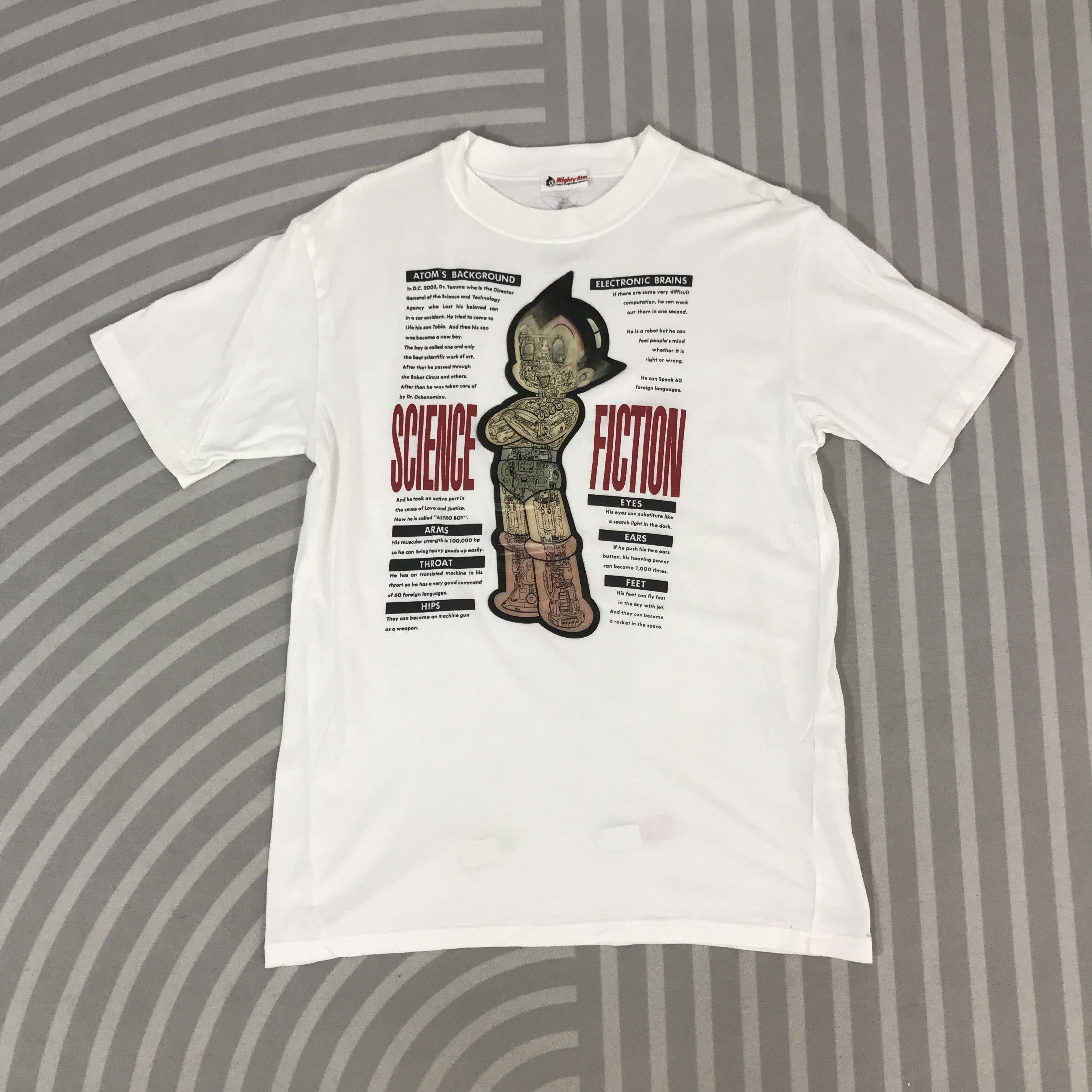 Japanese Brand Vtg Astro Boy Mighty Atom Cartoon Movie Japan T Shirt K44b62 Hoodie, Sweatshirt | FlexRushtees.com