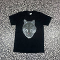 Japanese Brand Vintage Y2k Wolf Big Logo Faded T Shirt Japanese Style Hoodie, Sweatshirt | FlexRushtees.com