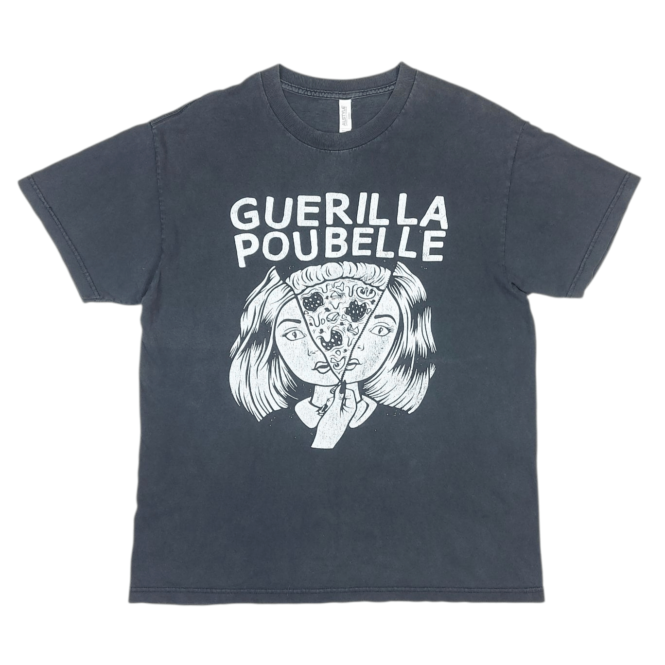 Vintage Y2k Guerilla Poubelle Band French Punk Rock Tee Hoodie, Sweatshirt | FlexRushtees.com