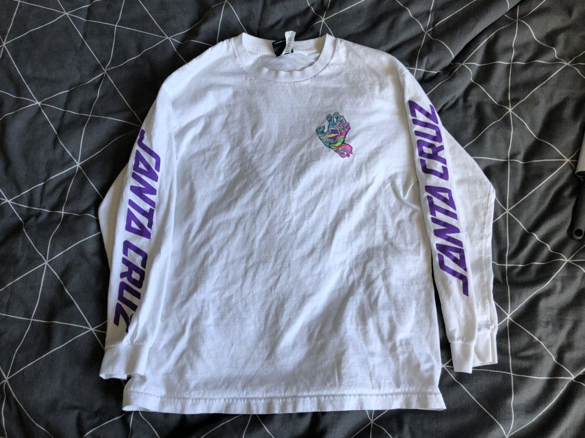 Cruz Skateboards Santa Cruz Screaming Hand Long Sleeve Shirt