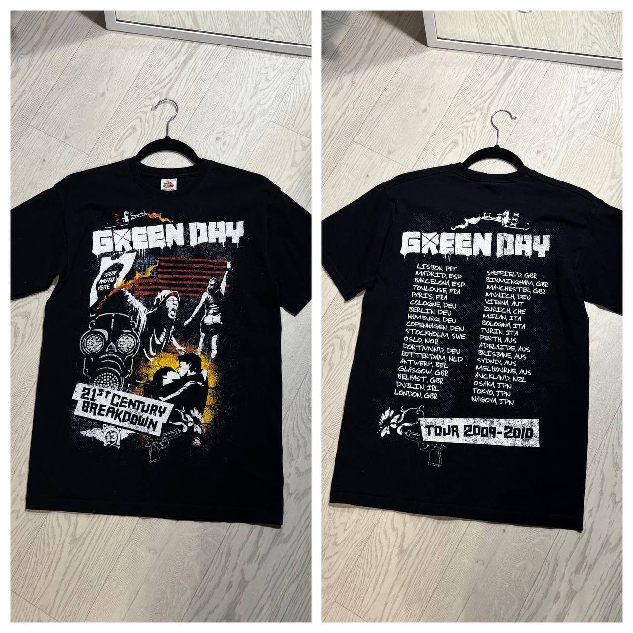 Other Green Day 2009 Tour T Shirt Size S Hoodie, Sweatshirt | FlexRushtees.com