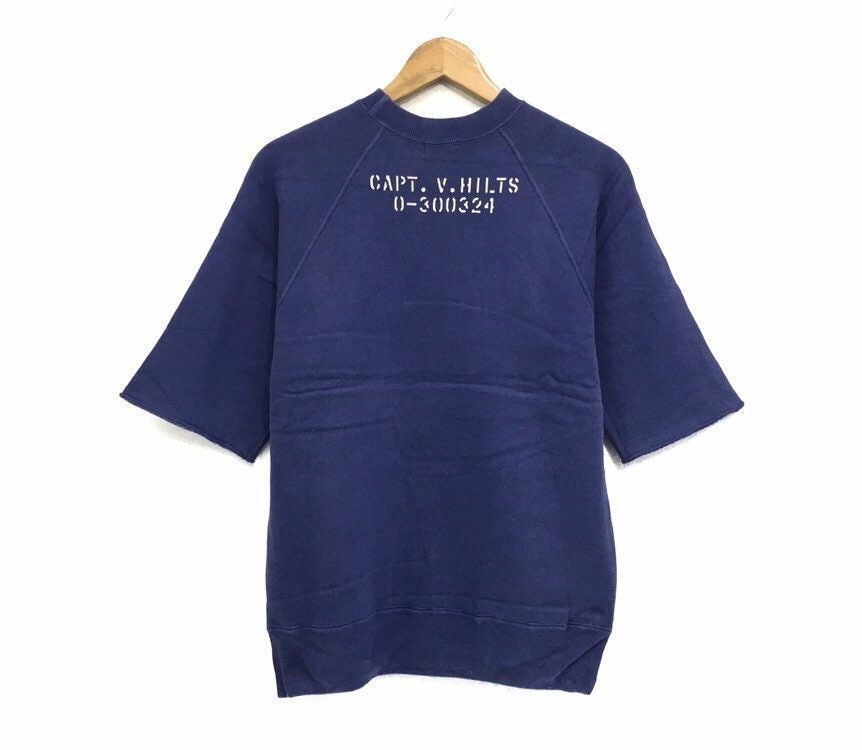 Vintage Real Mcqueen Crewneck Quater Sleeve Small Logo Spell Out