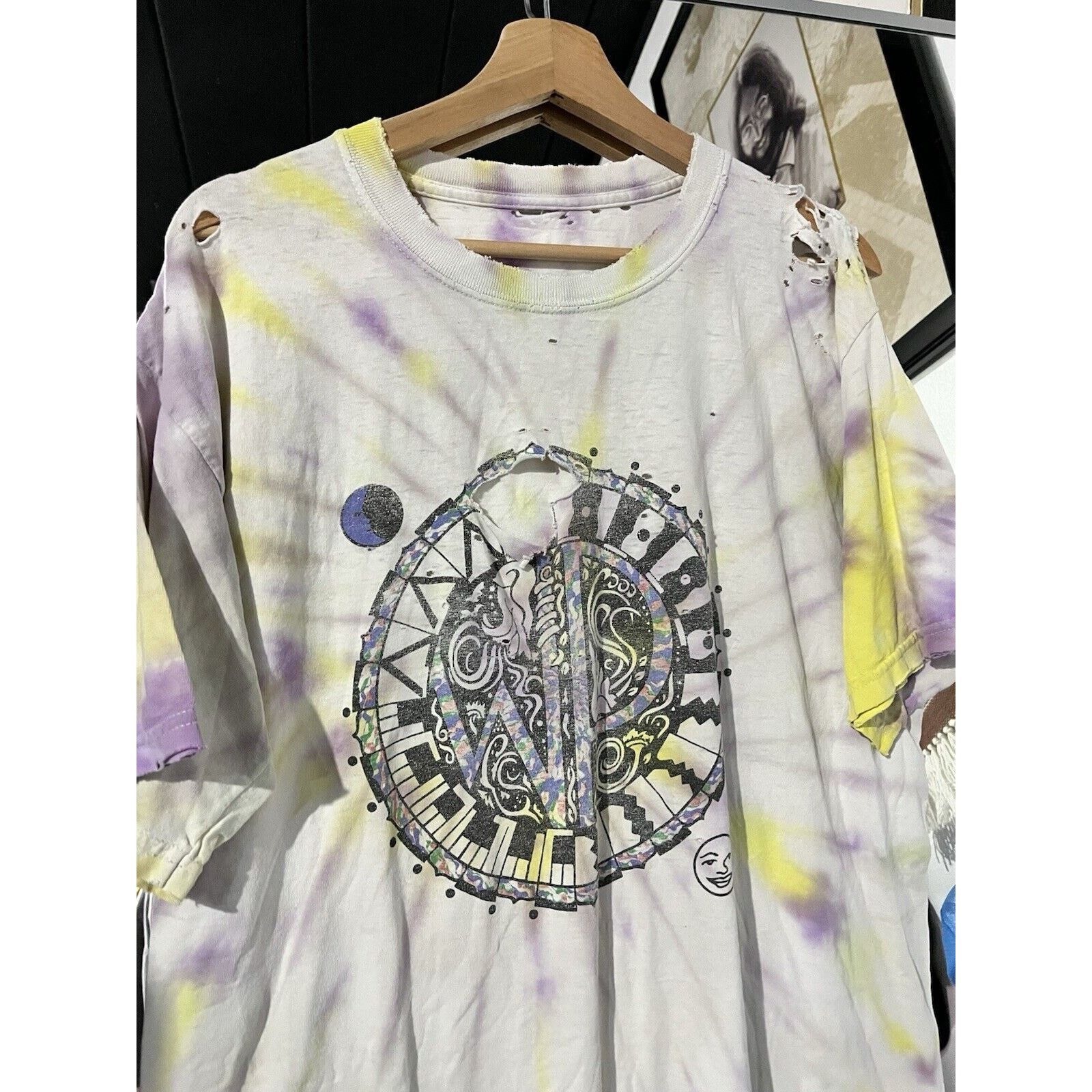 Vintage 90s Widespread Panic Havin A Good Time Distressed T Shirt M Hoodie, Sweatshirt | FlexRushtees.com