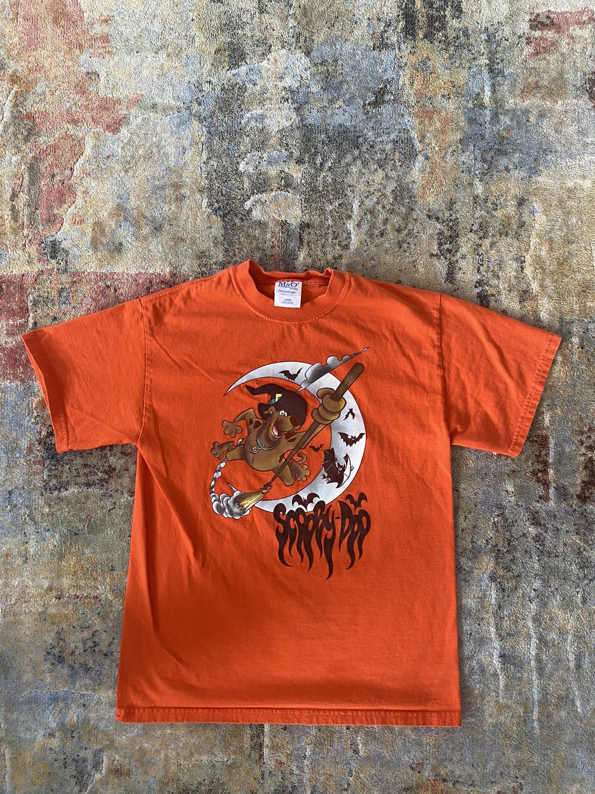 Vintage Scooby Doo Orange Haloween Graphic Cartoon Tee Shirt Hoodie, Sweatshirt | FlexRushtees.com