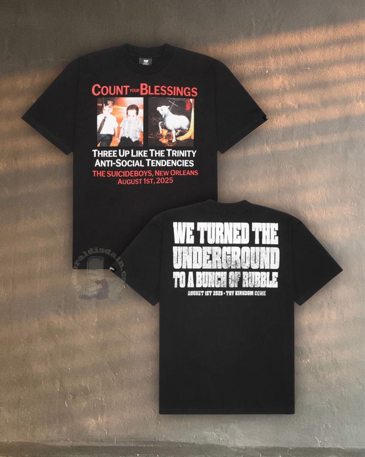 G59 Records Suicideboys Count Your Blessings T Ftp Staff Suicide Hotline T-Shirts, Hoodie, Sweatshirt | FlexRushtees.com