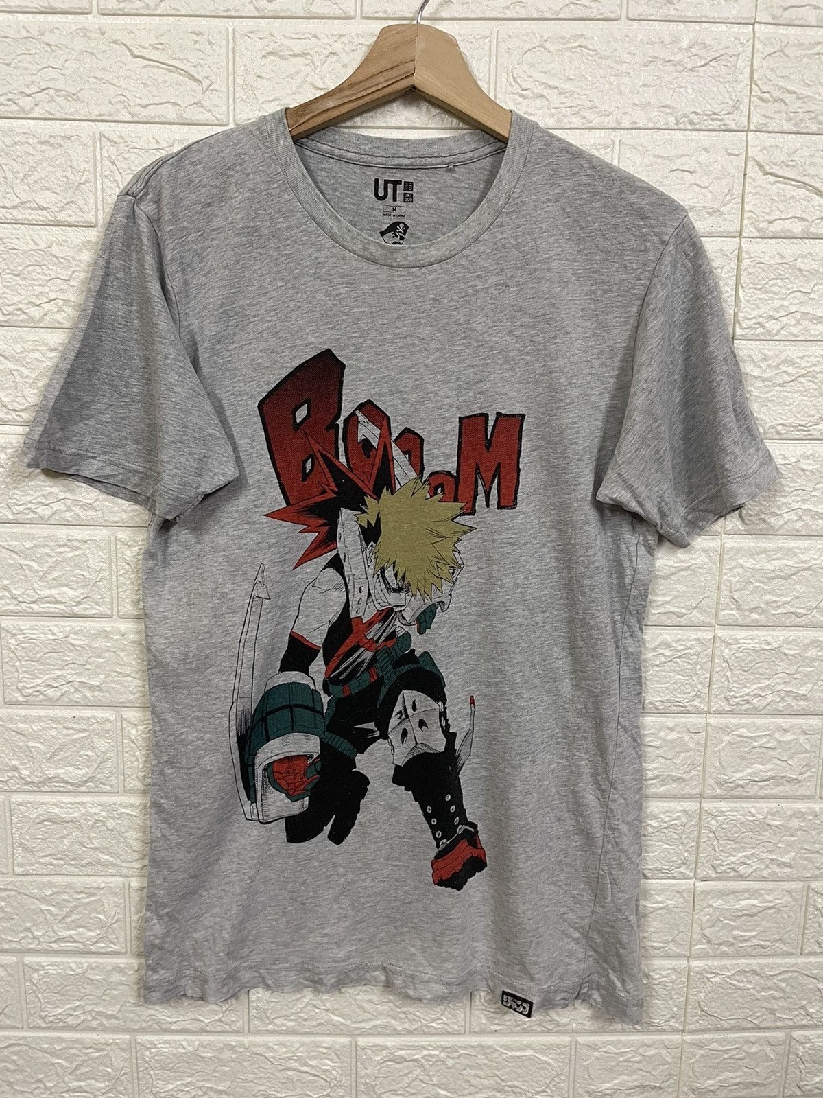 Japanese Brand X Uniqlo My Hero Academia Anima Manga Japan T-Shirts, Hoodie, Sweatshirt | FlexRushtees.com