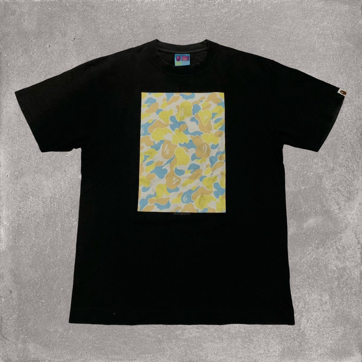 Bape Large Sapporo City Camo Japan Black Tee A Bathing 2006 Hoodie, Sweatshirt | FlexRushtees.com