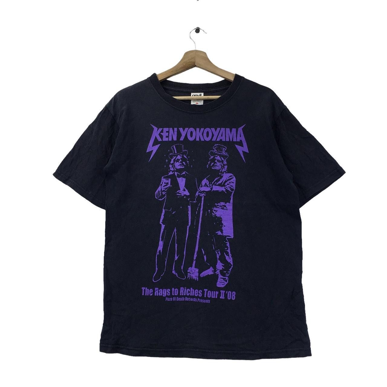 Vintage Vtg Ken Yokoyama Punk Pizza Of Death Records Tee Shirt Hoodie, Sweatshirt | FlexRushtees.com