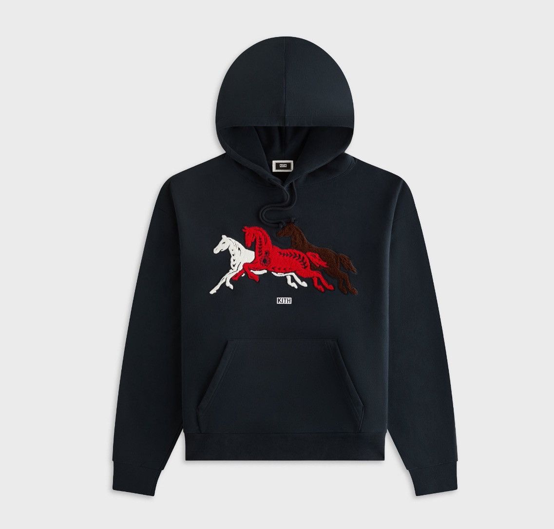 Kith Treats Stallion Nelson Hoodie Size Large T-Shirts, Sweatshirt | AU16VibeMintTees.com
