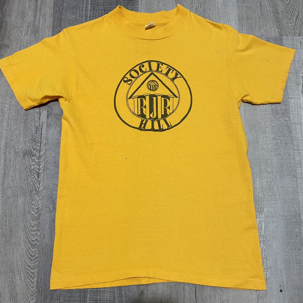Vintage Vtg Richard J Reynolds High School 70s Society Hill Usa Tee