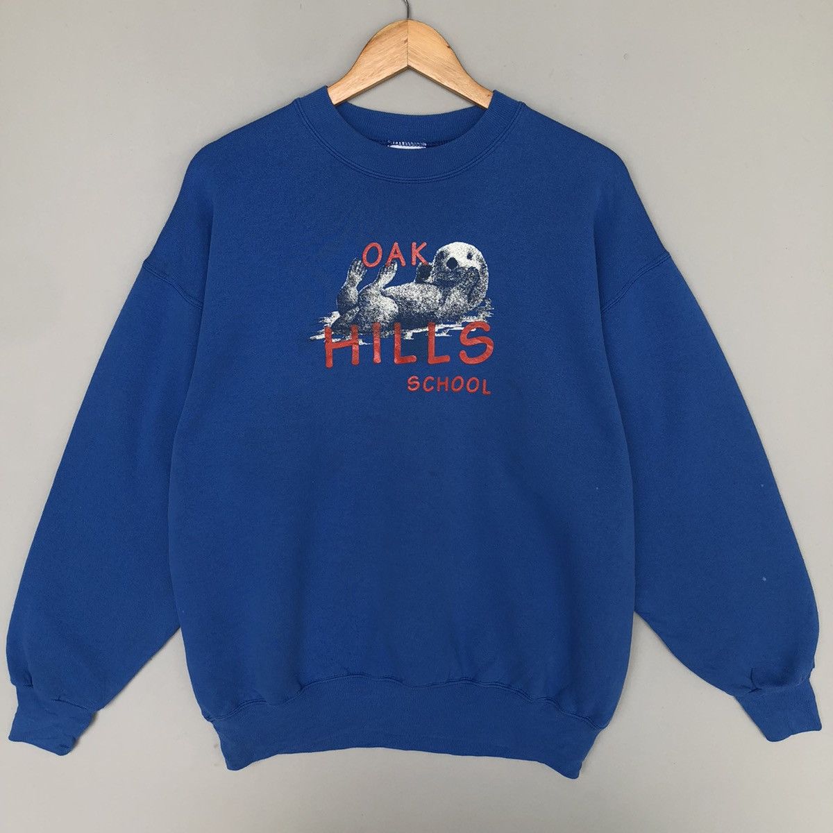 Vintage Hanes Tag Oak Hills School