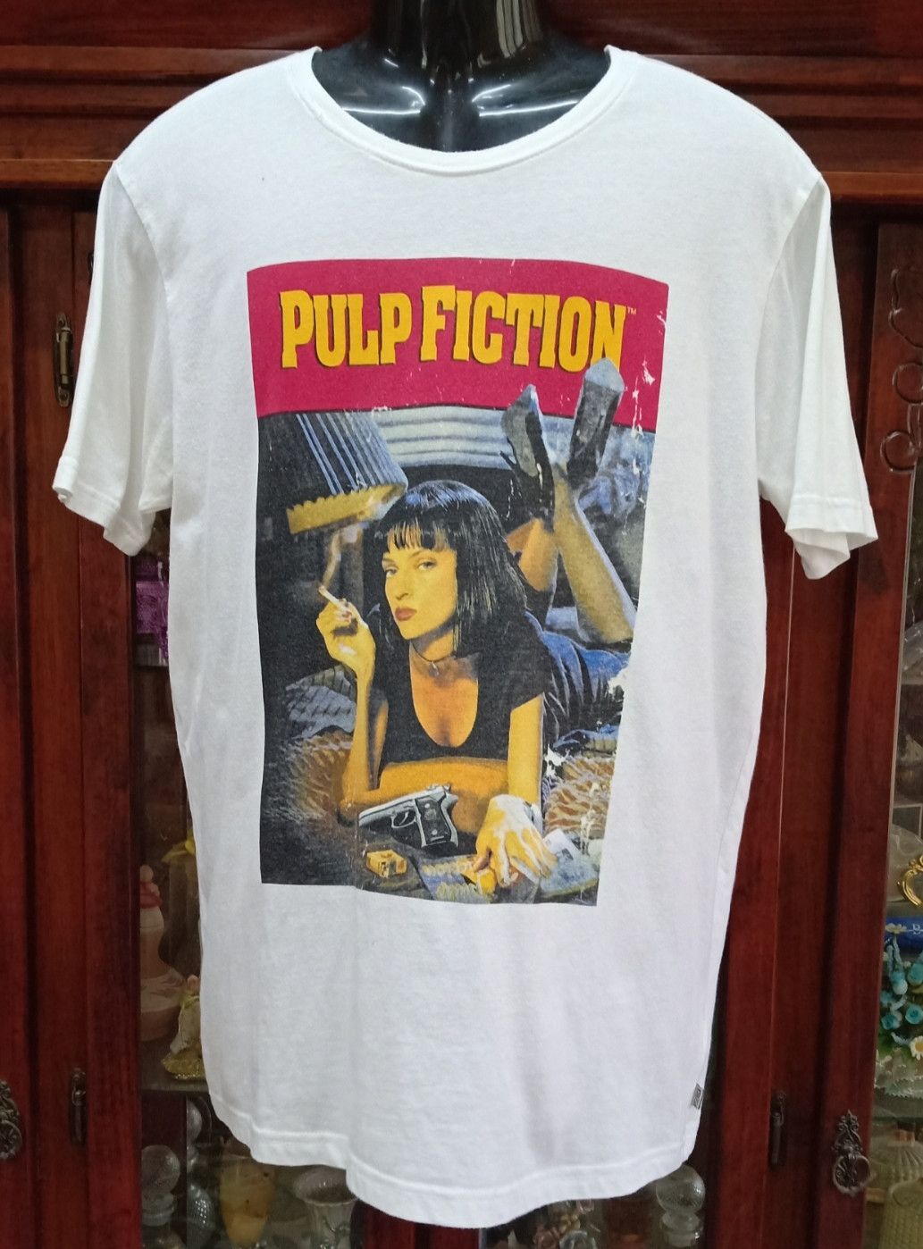Basketcase Gallery Authentic Pulp Fiction Movie T Shirt